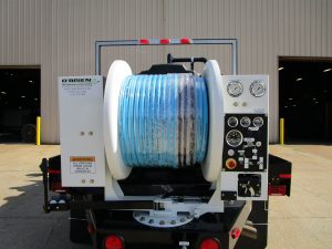Reel of a 7000 Series Trailer Water Jetter